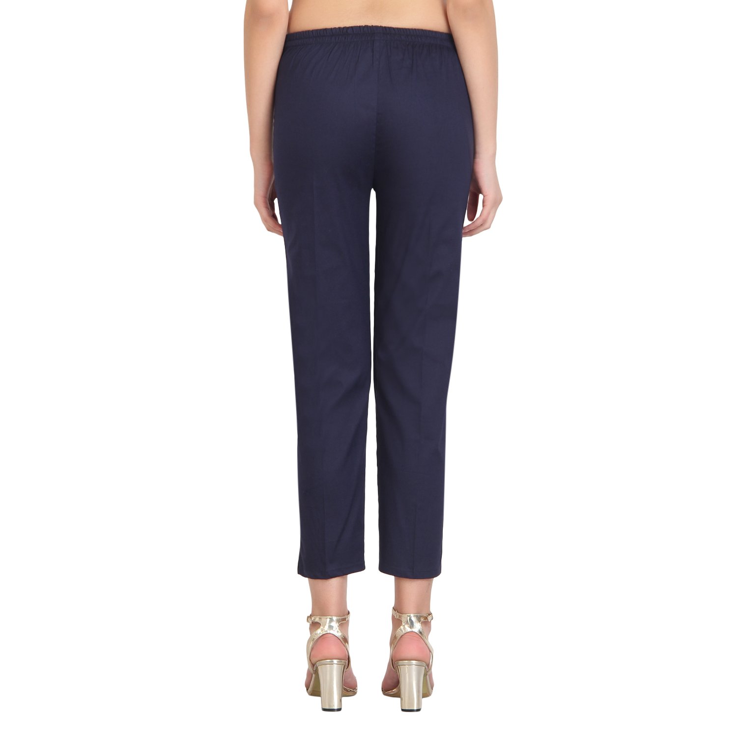 Neavy Blue Cotton Pant - Image 4